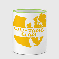 Кружка 3D Wu-Tang Clan, цвет: 3D-светло-зеленый кант — фото 2