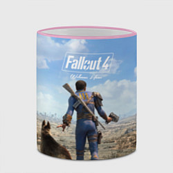 Кружка 3D Fallout 4: Welcome Home, цвет: 3D-розовый кант — фото 2