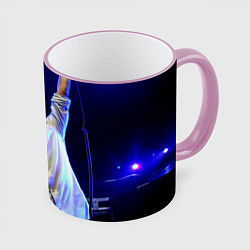 Кружка 3D Armin Van Buuren, цвет: 3D-розовый кант
