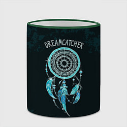 Кружка 3D Dreamcatcher, цвет: 3D-зеленый кант — фото 2