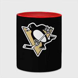 Кружка 3D Pittsburgh Penguins: Malkin, цвет: 3D-белый + красный — фото 2