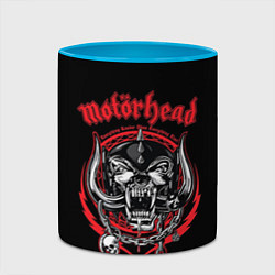 Кружка 3D Motorhead, цвет: 3D-белый + небесно-голубой — фото 2