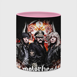 Кружка 3D Motorhead Band, цвет: 3D-белый + розовый — фото 2