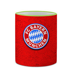 Кружка 3D Bayern FC, цвет: 3D-светло-зеленый кант — фото 2