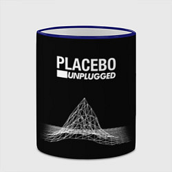 Кружка 3D Placebo: Unplugged, цвет: 3D-синий кант — фото 2