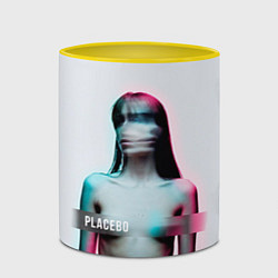 Кружка 3D Placebo Meds, цвет: 3D-белый + желтый — фото 2