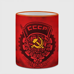 Кружка 3D СССР, цвет: 3D-оранжевый кант — фото 2