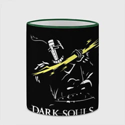 Кружка 3D Dark Souls, цвет: 3D-зеленый кант — фото 2