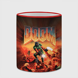 Кружка 3D DOOM: 1993, цвет: 3D-красный кант — фото 2