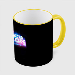 Кружка 3D Trancemission: Trance we love, цвет: 3D-желтый кант