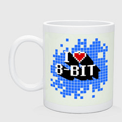 Кружка I love 8 bit