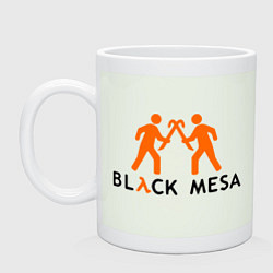 Кружка керамическая Black mesa: Gameplay, цвет: фосфор