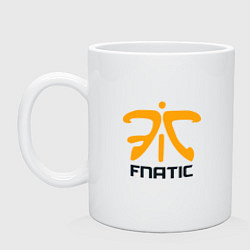 Кружка керамическая Fnatic, цвет: белый