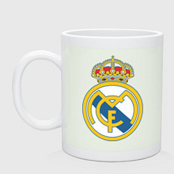 Кружка керамическая Real Madrid FC, цвет: фосфор