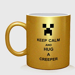 Кружка Keep Calm & Hug A Creeper