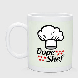 Кружка керамическая World Dope Shef, цвет: фосфор