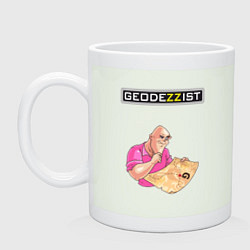 Кружка керамическая GEODEZZIST, цвет: фосфор