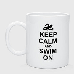 Кружка Keep Calm & Swim On