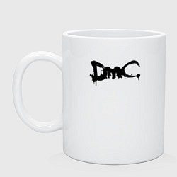 Кружка керамическая DMC, цвет: белый