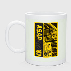 Кружка керамическая ASAP Rocky: Place Bell, цвет: фосфор