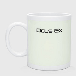 Кружка керамическая DEUS EX, цвет: фосфор