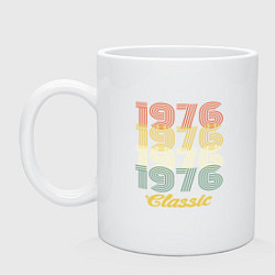 Кружка керамическая 1976 Classic цвета белый — фото 1