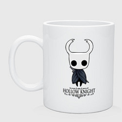 Кружка керамическая Hollow Knight, цвет: белый