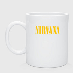 Кружка керамическая NIRVANA, цвет: белый