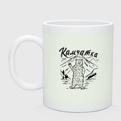 Кружка керамическая Камчатка, цвет: фосфор