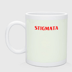 Кружка керамическая Stigmata, цвет: фосфор