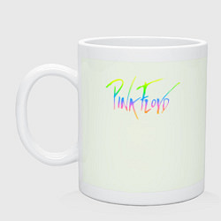 Кружка керамическая Pink Floyd, цвет: фосфор
