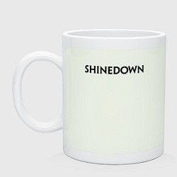 Кружка керамическая Shinedown, цвет: фосфор
