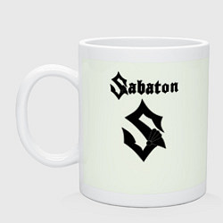 Кружка керамическая Sabaton, цвет: фосфор