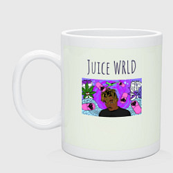 Кружка керамическая Juice WRLD, цвет: фосфор