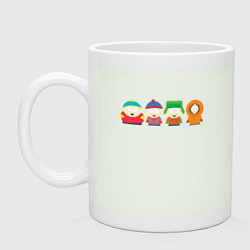 Кружка керамическая SOUTH PARK, цвет: фосфор