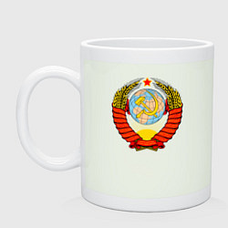 Кружка керамическая СССР, цвет: фосфор