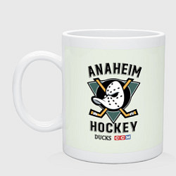 Кружка керамическая ANAHEIM DUCKS, цвет: фосфор