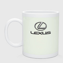Кружка керамическая LEXUS, цвет: фосфор