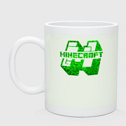 Кружка керамическая Minecraft, цвет: фосфор
