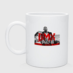 Кружка керамическая DMX rap artist, цвет: белый