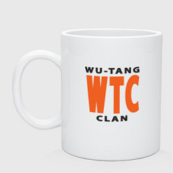 Кружка керамическая Wu-Tang WTC, цвет: белый