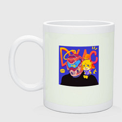 Кружка керамическая Dream team, цвет: фосфор