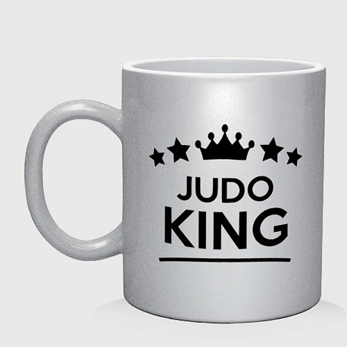Кружка Judo king / Серебряный – фото 1