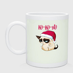 Кружка керамическая Ugly cat Ho-Ho-No, цвет: фосфор