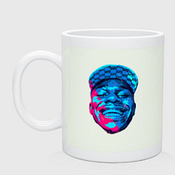 Кружка керамическая DaBaby Art, цвет: фосфор