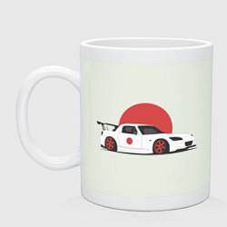 Кружка керамическая Honda s 2000, цвет: фосфор