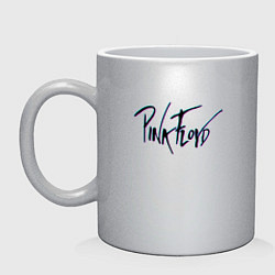 Кружка керамическая PINK FLOYD GLITCH ПИНК ФЛОЙД ГЛИТЧ, цвет: серебряный