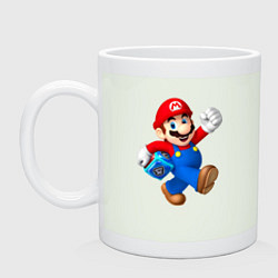 Кружка керамическая Super Mario Hero!, цвет: фосфор