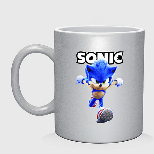 Кружка Sonic the Hedgehog 2 / Серебряный – фото 1