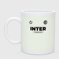 Кружка керамическая Inter Униформа Чемпионов, цвет: фосфор